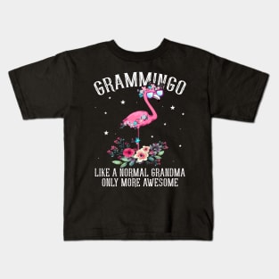 Grammingo Like A Normal Grandma Only More Awesome Kids T-Shirt